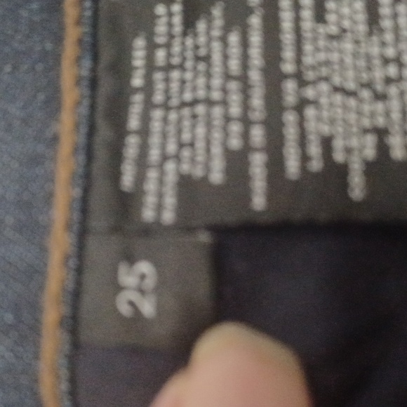 J Brand Skinny Leg Mid-Rise Pants Blue Jeans size 25 - Picture 7 of 9